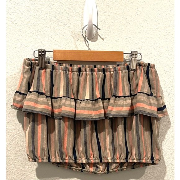 AMERICAN EAGLE Multicolor Striped Crop Top - Picture 3 of 3